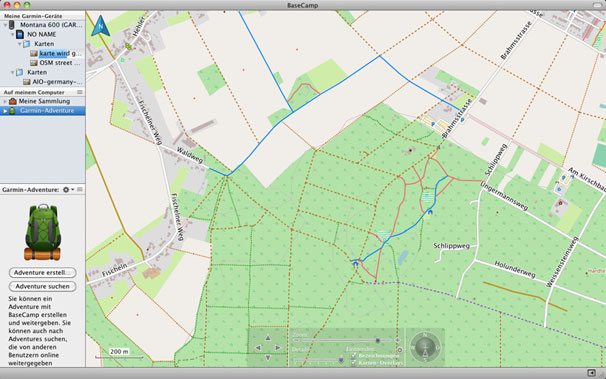 using google earth with basecamp for mac